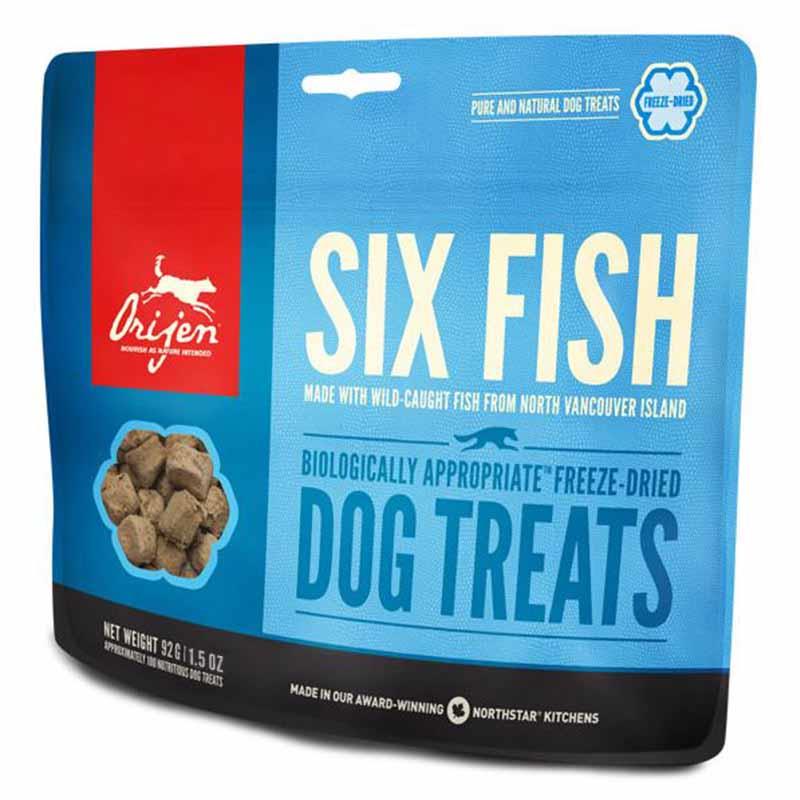 Orijen Six Fish Freeze-Dried Dog Treats | Allivet