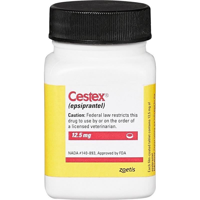 Cestex (Epsiprantel) Tablet for Dogs and Cats Allivet