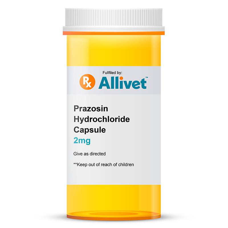 what is prazosin used for in cats