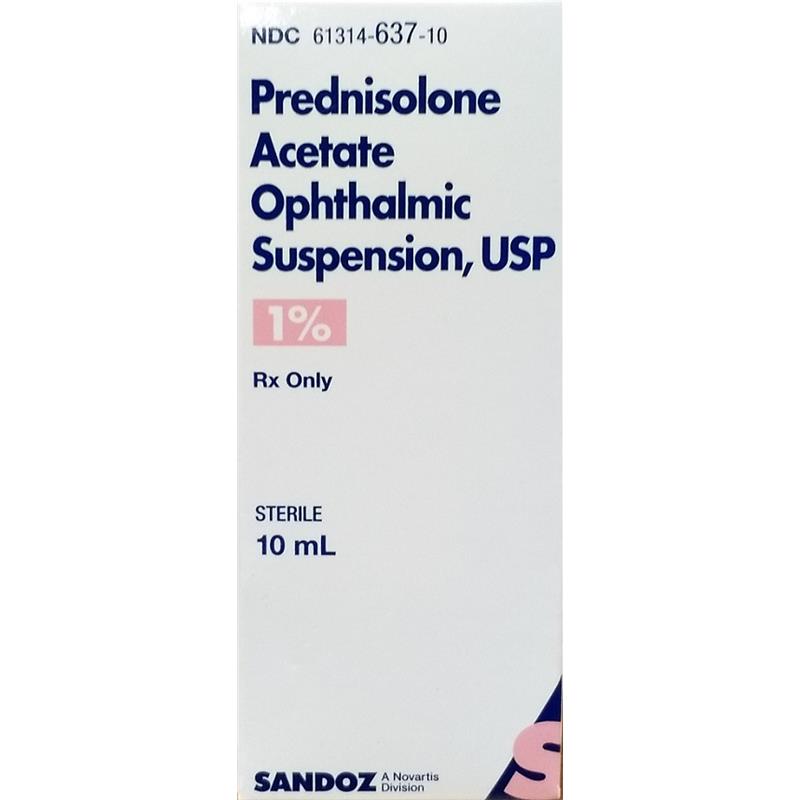 Cost of prednisolone acetate