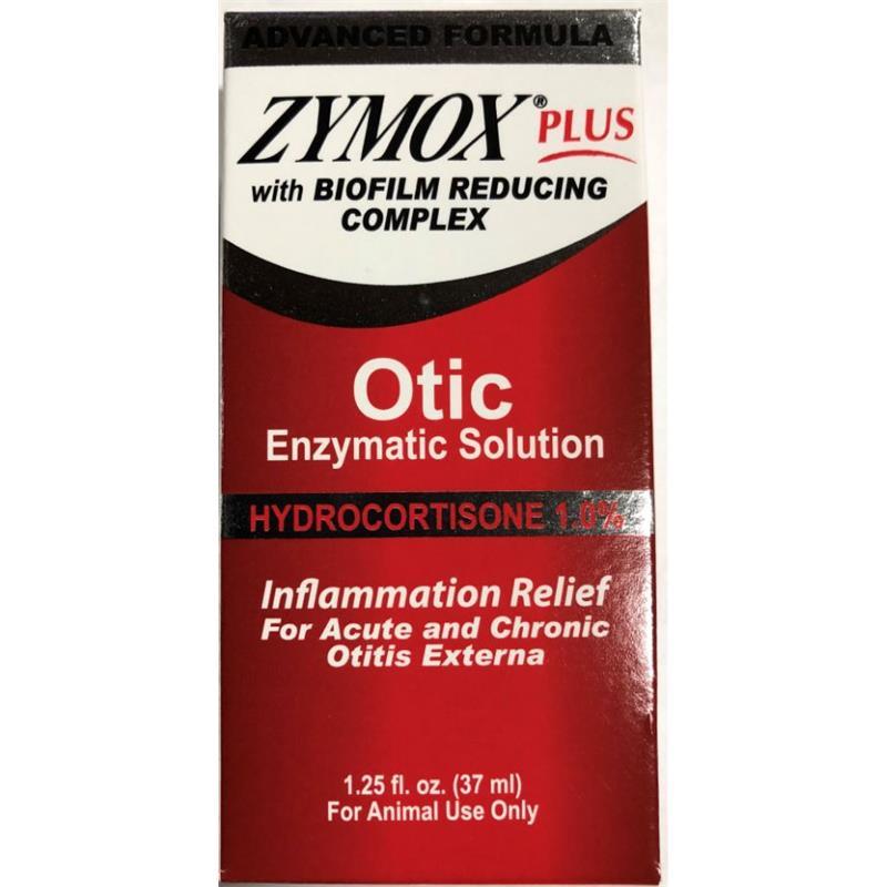 Zymox Plus Otic 1.0 Hydrocortisone Solution for dogs and cats