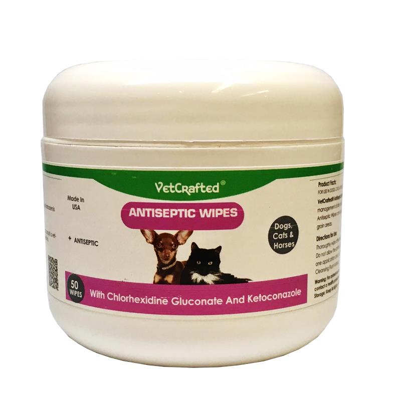 Antimicrobial wipes best sale for dogs